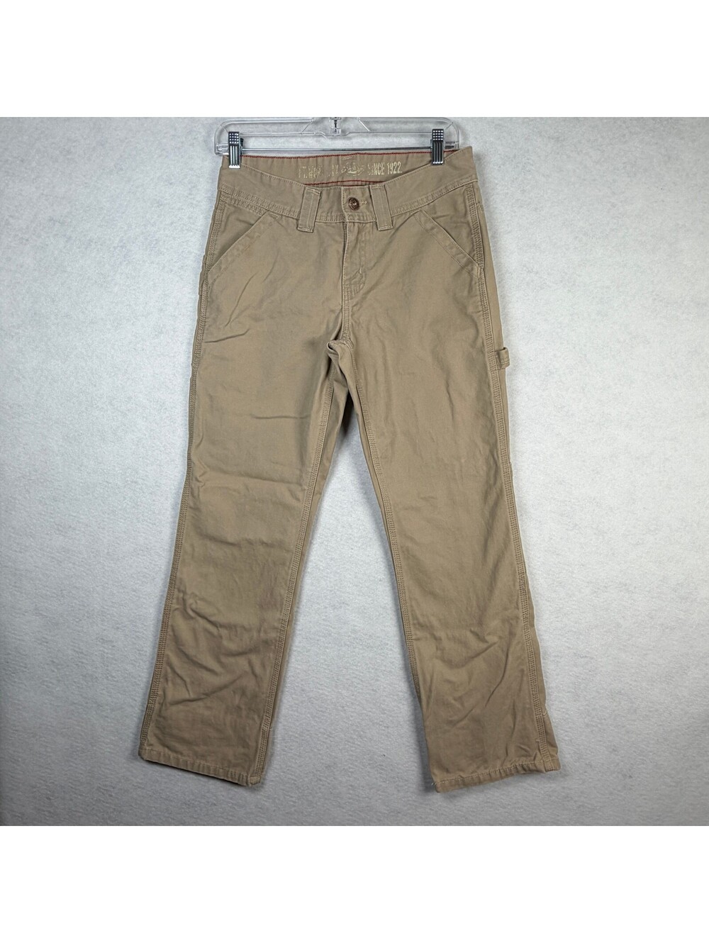 Dickies Women’s Carpenter Pants Khaki Tan Utility Workwear 6P